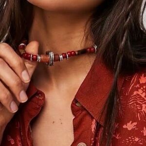Birdie Choker from Free People - Mixed Media  - Adjustable - NWT